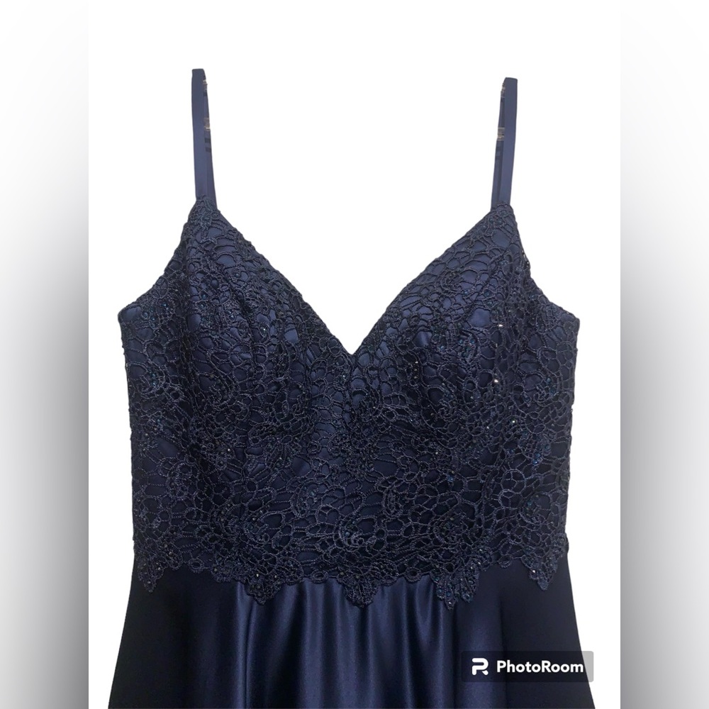Navy Blue Grad/Prom Dress